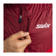 SWIX distanču slēpošanas jaka Dynamic Hybrid Insulated dark red/red 