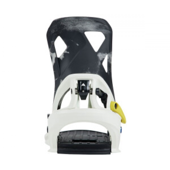 BURTON stiprinājumi Step On white/yellow 