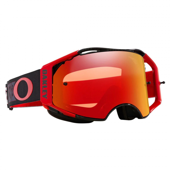 OAKLEY MX brilles Airbrake MTB TLD Trippy black/red w/prizm MX torch irid