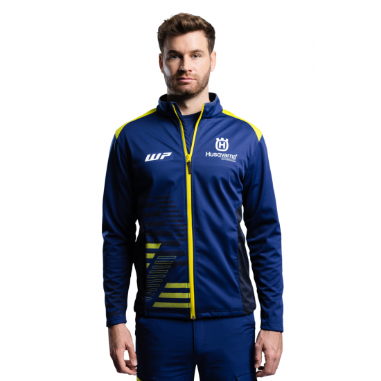 HUSQVARNA jaka Team Softshell blue/yellow 