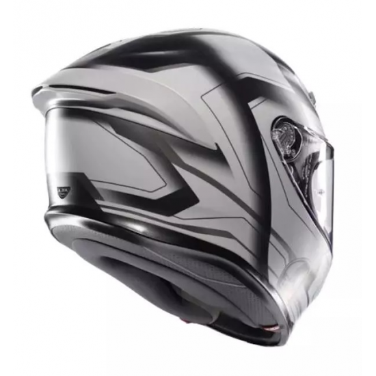 AGV ķivere K6 S matt ultrasonic black/grey 