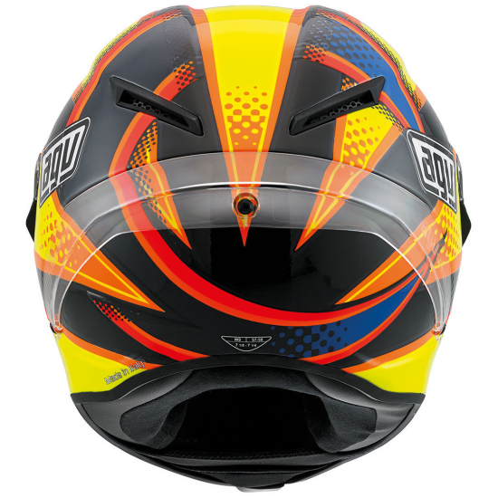 AGV ķivere Pista GP Soleluna Quatar 2015 carbon yellow 