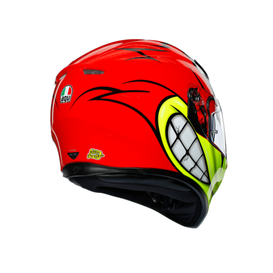 AGV ķivere K3 SV Birdy red/yellow 