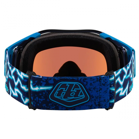 OAKLEY MX brilles Airbrake TLD blue lightning w/prizm saphire