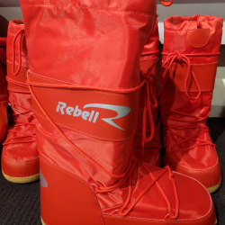 REBELL boots Moon red 
