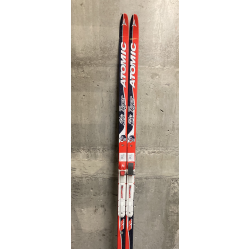 ATOMIC distanču slēpes ar stiprinājumiem Ski Tiger red/black 