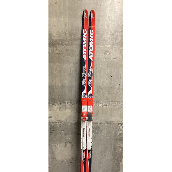 ATOMIC distanču slēpes ar stiprinājumiem Ski Tiger red/black 