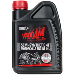 VROOAM eļļa 4T VR50 Semi-synthetic 15W-50 1L