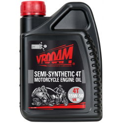 VROOAM eļļa 4T VR50 Semi-synthetic 15W-50 4L