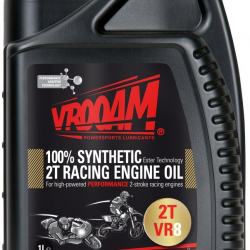 VROOAM 2T Oil 100% Synthetic Raceing 1L