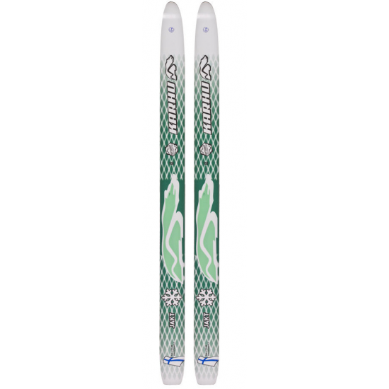 KARHU forest skis Jakt Optigrip white/green 160