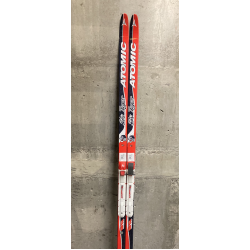 ATOMIC distanču slēpes ar stiprinājumiem Ski Tiger G2 red/white 120 '14