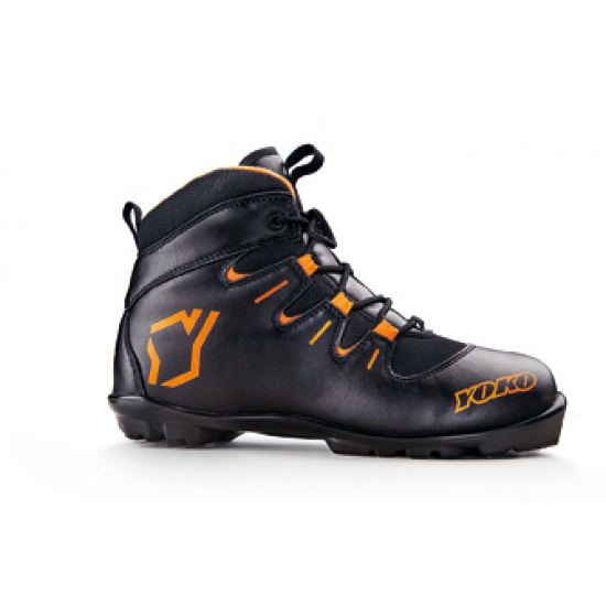 YOKO distanču slēpošanas zābaki YXB3 JR black/orange 