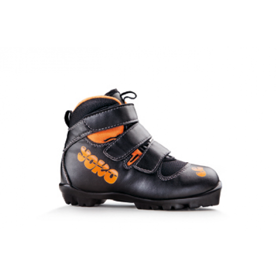 YOKO distanču slēpošanas zābaki YXB3 Velcro Jr black/orange 