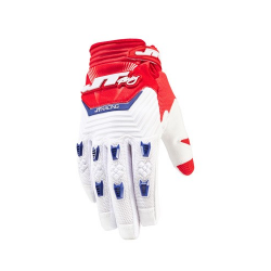 JT gloves THROTTLE white/red 