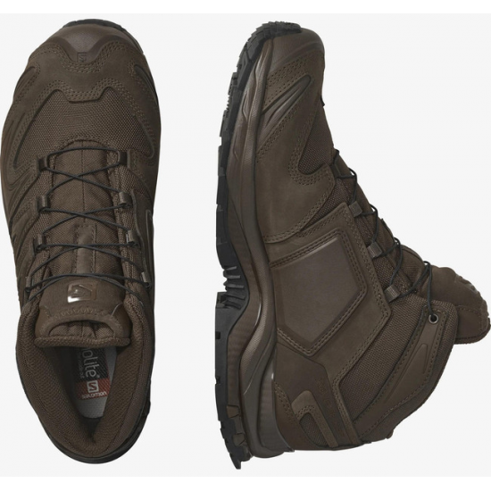 SALOMON taktiskie apavi XA Forces Mid EN Earth brown 