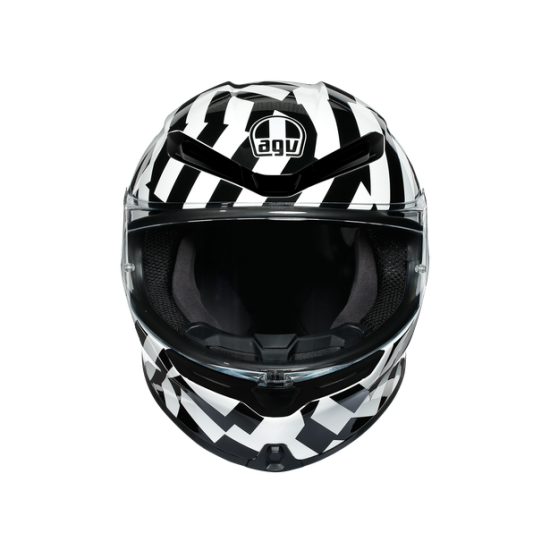 agv k6 black white