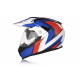 ACERBIS helmet Flip Dual FS-606 white/blue/red 