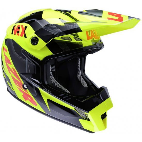 LAZER ķiveres akses Chin Cover MX8 Geopop yellow