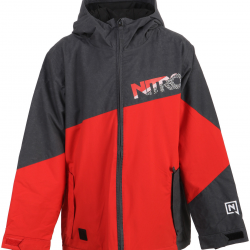 NITRO jacket Boys Steven balck/red 