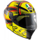 AGV ķivere Pista GP Soleluna Quatar 2015 carbon yellow 