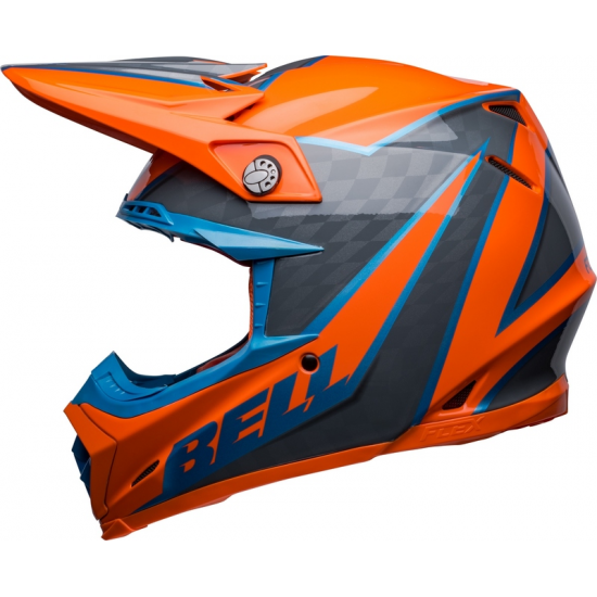 BELL ķivere Moto 9S Flex Sprite orange/grey 