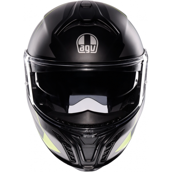 AGV ķivere Tourmodular Preception matt black/yellow/grey 