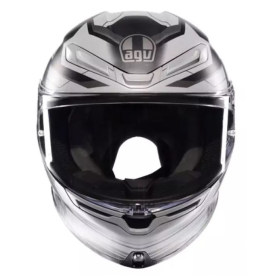 AGV ķivere K6 S matt ultrasonic black/grey 