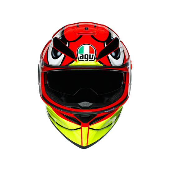 AGV ķivere K3 SV Birdy red/yellow 