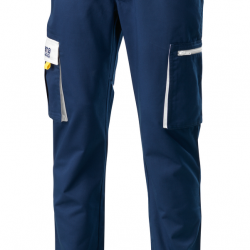 HUSQ/KTM pants Team blue/yellow/white M/32