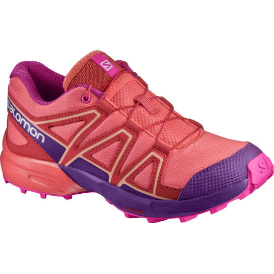 SALOMON apavi Speedcross K purple/orange 