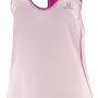 SALOMON krekls bezroku Elevate Tank Tunic W beige/pink 