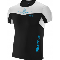 SALOMON krekls SS S-Lab Sense Tee black/white 