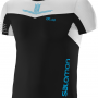 SALOMON krekls SS S-Lab Sense Tee black/white 