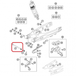 HUSQVARNA skrūve aizm dakšai TC 85 '15-'18