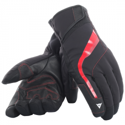 DAINESE gloves HP2 black/red 