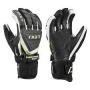 LEKI cimdi Race Coach C-Tech S black/white/yellow 