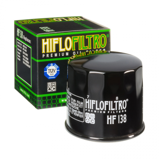HIFLO eļļas filtrs HF-138 /140006