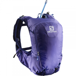 SALOMON backpack with hydration Skin Pro 15 Set purple