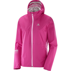 SALOMON hooded jacket Lightning WP W pink 