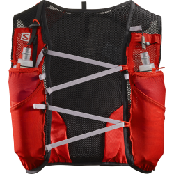 SALOMON vest with hydration Adv Skin 5 Set red 