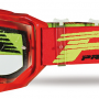 PROGRIP brilles 3303 Vista red w/clear 3310 w/XLens