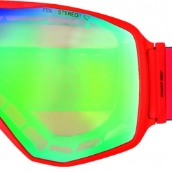 ATOMIC goggles Count 360 ST red/black w/Stereo green C2