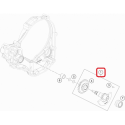 HUSQVARNA balansiervārpstas kompl FC/FE 250/350 '19-'20