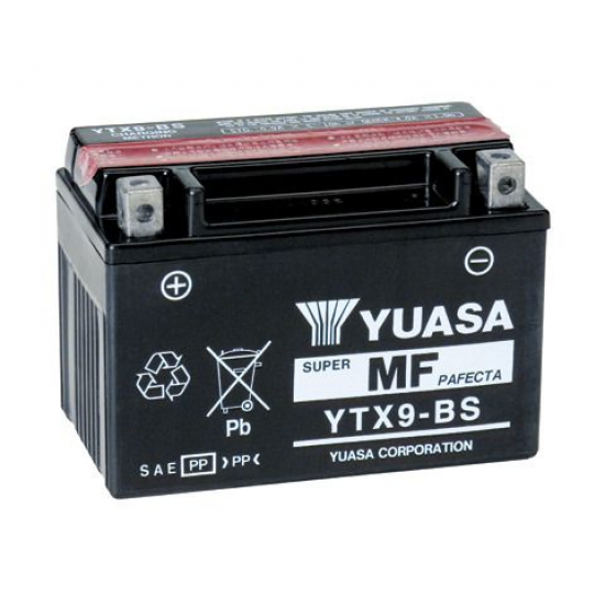 HUSQVARNA akumulators YTX9-BS Yuasa 12V 8Ah