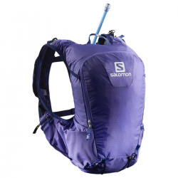 SALOMON backpack with hydration Skin Pro 10 Set purple