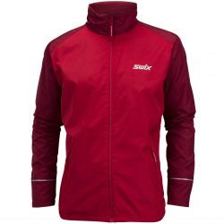 SWIX cross country skiing jacket Trails JKT red/black 