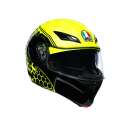 AGV helmet Compact ST Detroit yellow fluo/black 