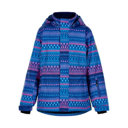 COLOR KIDS winter jacket AOP blue/pink AF 10K 