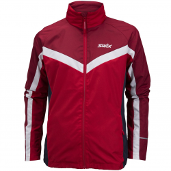 SWIX cross country skiing jacket Tracx JKT red/white 
